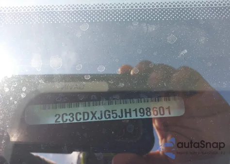 2018 Dodge Charger Gt Awd z USA, uszkodzony, nr VIN 2C3CDXJG5JH198601